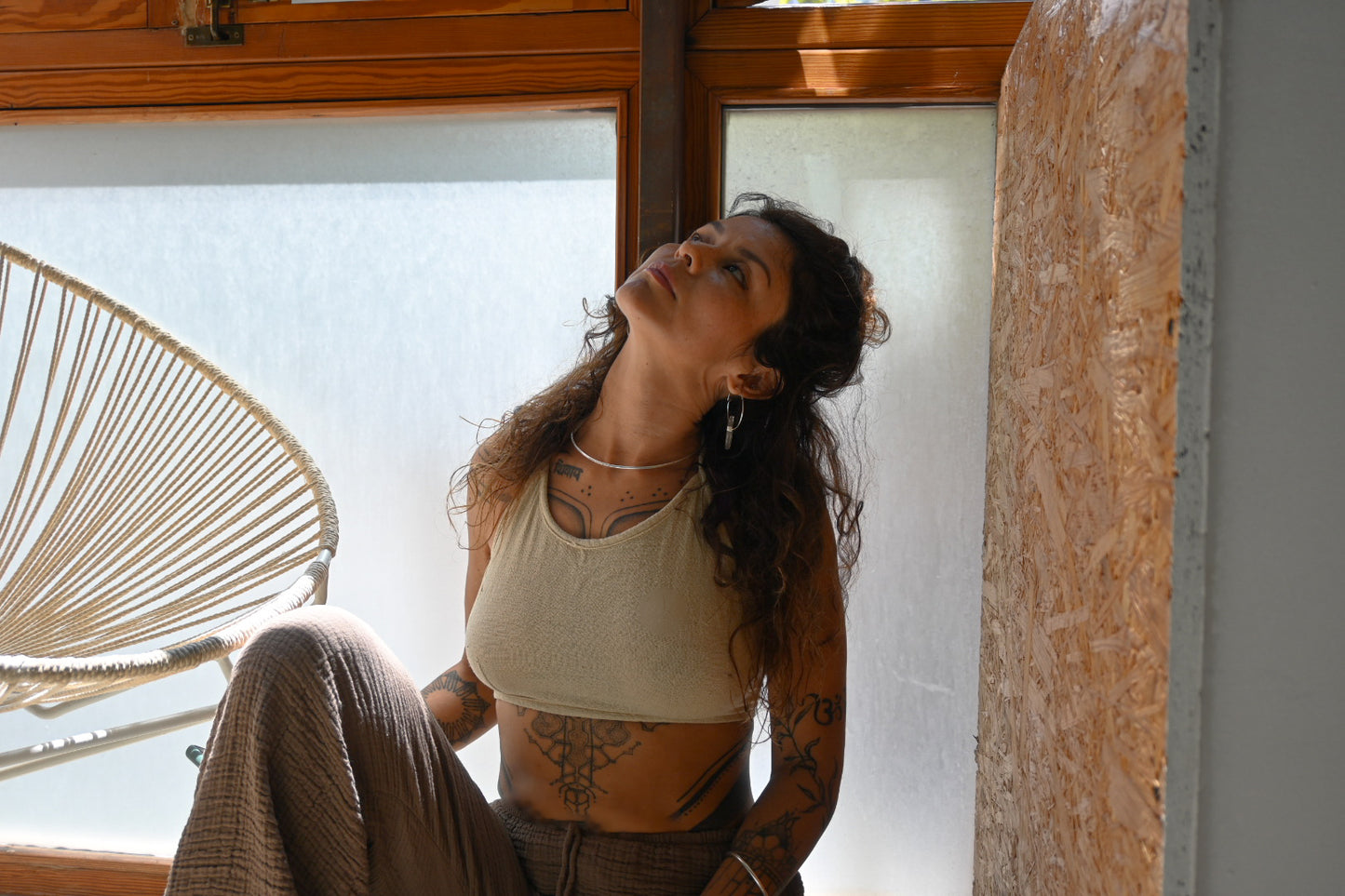 Pulsera lisa redonda