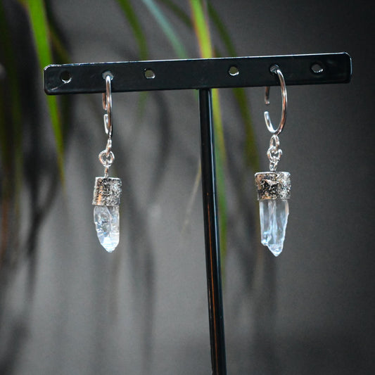 Punta de cuarzo India