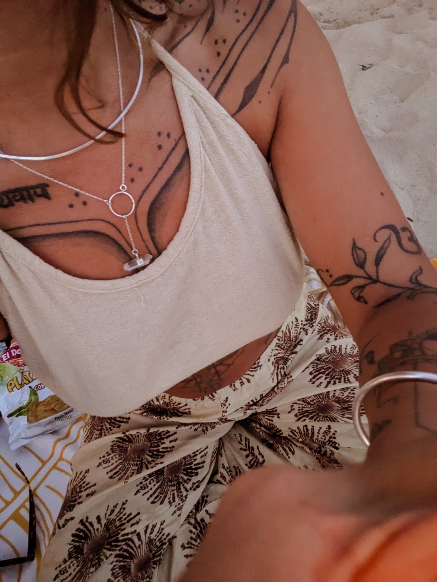 Pulsera lisa redonda