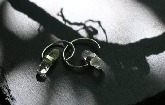 Pendientes cuarzo